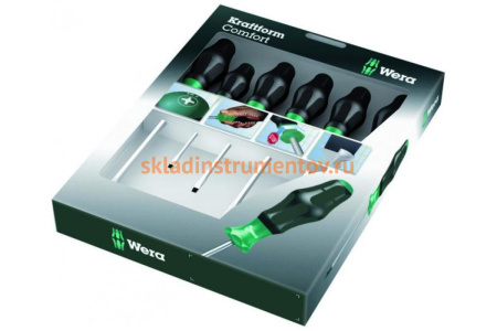 Набор отверток 1334/1355 SK/6 SATZ 6TLG / 6 PCS WERA WE-031557