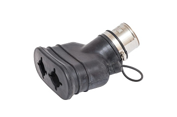 Резиновая овальная насадка на шланг NORDBERG 100 мм, 175/75 мм AN100D