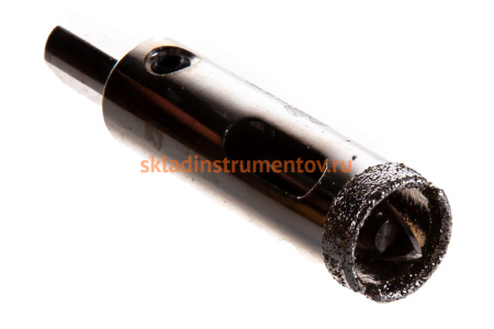 Коронка алмазная по керамике и кафелю с центрирующим сверлом (16 мм) TRIO-DIAMOND 400016