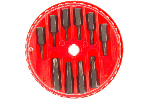 Набор вставок в боксе 1/4 DR торкс T7-T40 10шт JTC 5361