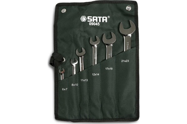 Набор рожковых ключей 6шт Sata 09045