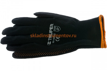 Универсальные перчатки Truper полиэстер, покрытие из поливинилхлорида GU-ANT-C 12650