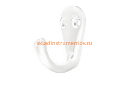 Мебельный крючок JET 588 алюминий, белый CQ588A.001WT99