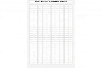 Этикетки для лазерного принтера ELAT-32-747W-10 BRADY brd14389
