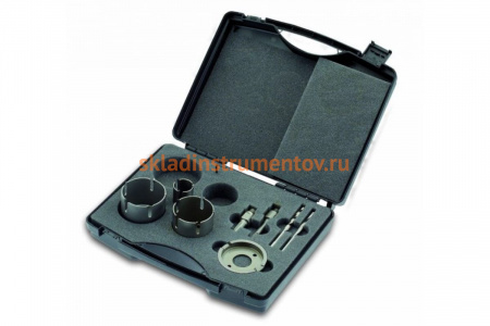 Набор твердосплавных коронок (35-74 мм) CIMCO 20 7700