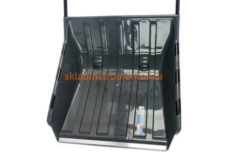 Скрепер для уборки снега с колесами, 2 части PALISAD LUXE 61559