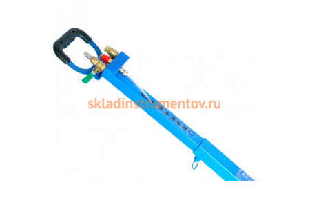 Пневматический 3-секционный домкрат с ручкой AE&T 3т T08103A