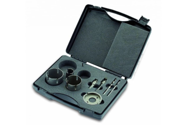 Набор твердосплавных коронок (35-74 мм) CIMCO 20 7700