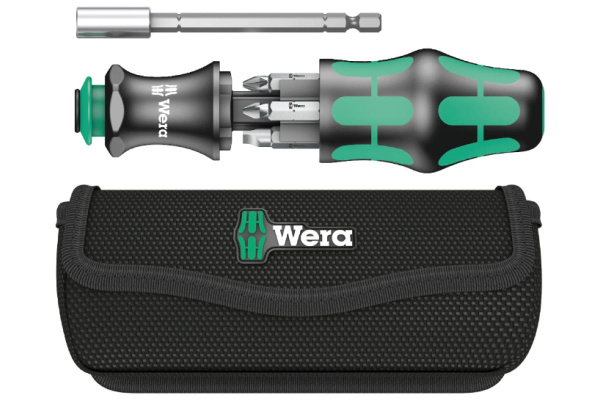 Набор бит с рукояткой-битодержателем Wera 6 предметов, WE-134491