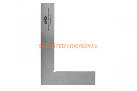 Плоский угольник DIN875, 100х70 мм, класс I Kinex 4033-12-010