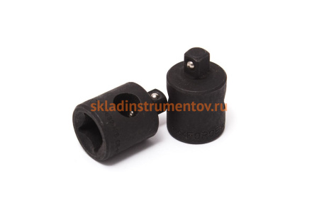 Адаптер 3/8Fx1/4M под удлинитель на 1/4DR ударный ROCKFORCE RF-80632MPB