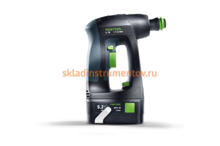 Аккумуляторная дрель-шуруповёрт FESTOOL C 18 Li 3.1-Compact 574921