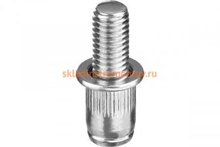 Стальные винтовые заклепки KRAFTOOL Bolt М8х12.5 мм, штифт 15 мм, 100 шт. 311709-08-15