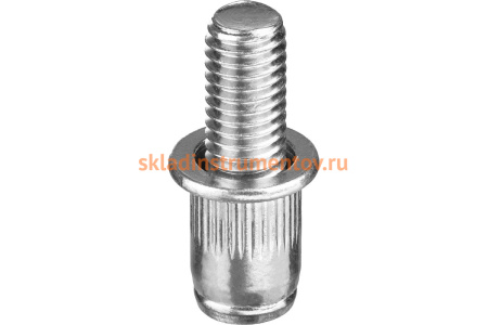 Стальные винтовые заклепки KRAFTOOL Bolt М4х8 мм, штифт 10 мм, 200 шт. 311709-04-10