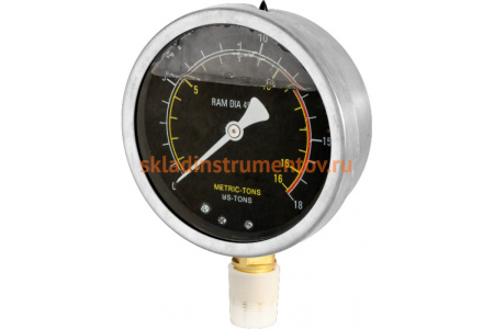 Манометр для гидравлического пресса OHT610М Ombra 55906