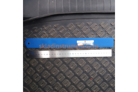 Линейка 300х28х0.7 мм, нерж.сталь КОБАЛЬТ 243-370