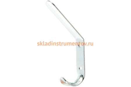 Крючок-вешалка СИБРТЕХ №4, цинк, 10шт. 91596