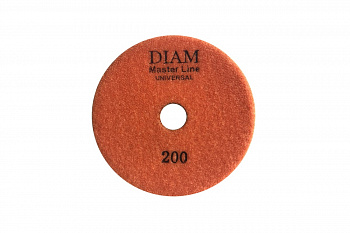 Круг алмазный гибкий шлифовальный АГШК Master Line Universal №200 (125х2.5 мм) DIAM 000645