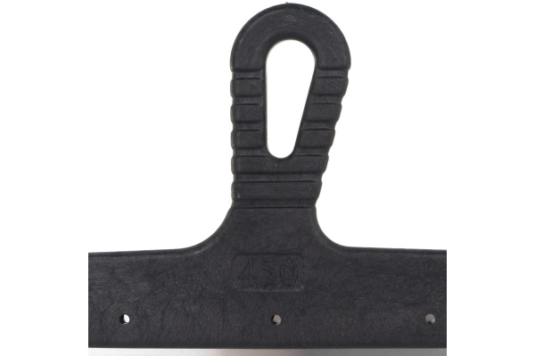 Шпатель фасадный из нержавеющей стали, 450 мм, пластмассовая ручка СИБРТЕХ 85450