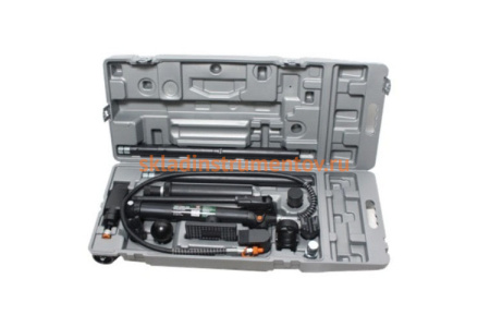 Гидравлический цилиндр прямого действия 10т ROCKFORCE в комплекте с насосом RF-71002L