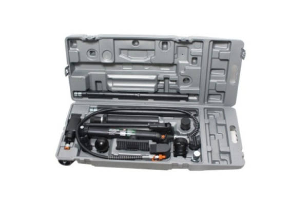 Гидравлический цилиндр прямого действия 10т ROCKFORCE в комплекте с насосом RF-71002L