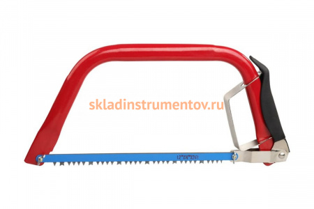 Лучковая пила с 2 полотнами по дереву и по металлу GRINDA 1551-30_z01