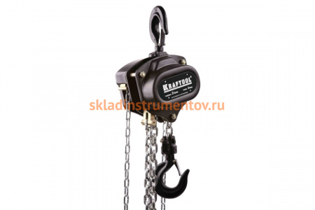 Цепная шестеренная таль KRAFTOOL 43087-5