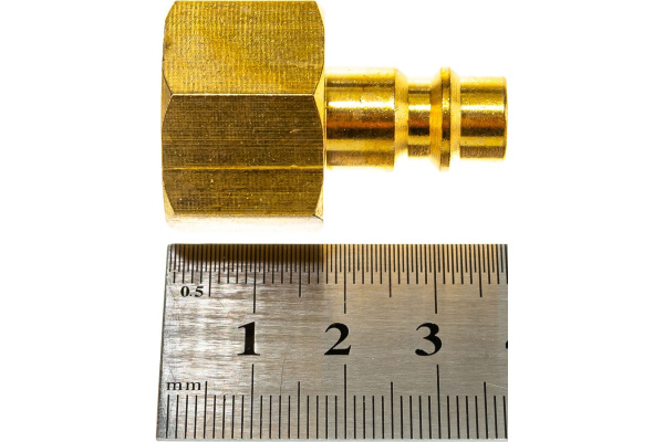 Штуцер для быстроразъема 1/2"F в пластиковом держателе ROCKFORCE RF-SE2-4PF