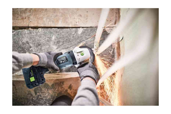Аккумуляторная углошлифовальная машина FESTOOL AGC 18-125 Li5.2 EB-Plus 575344