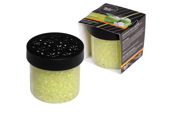 Ароматизатор Airline Банка с гранулами сочное яблоко AFBA104