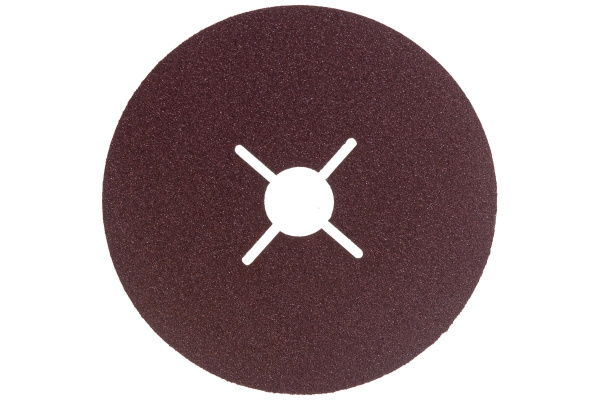 Круг шлифовальный ПРОФИ фибровый (5 шт; 125х22 мм; P60) для УШМ Зубр 35585-125-060