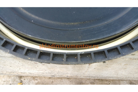 Бочка с крышкой на обруч ТАРА п/э, 48л, синяя 00228