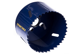 Коронка биметаллическая (68 мм) ПРАКТИКА 036-025