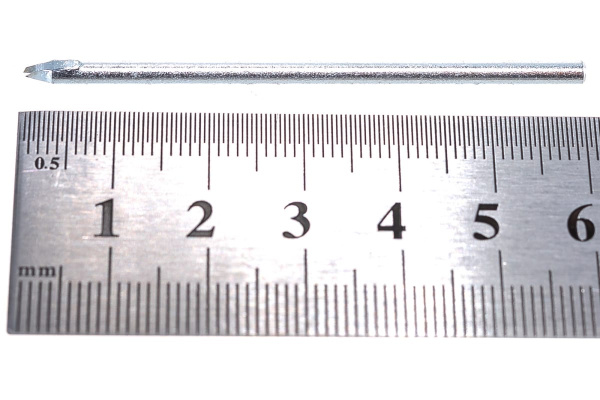 Сверло по стеклу (3 мм) ПРАКТИКА 038-432