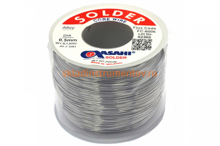 Припой (0.5 мм, 0.25 кг, Sn60/Pb40, FC5005 флюс RMA) ASAHI 00-00001181