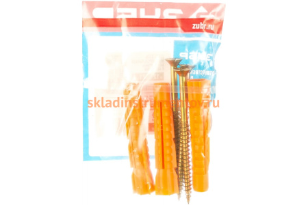 Дюбель универсальный с шурупом 3 шт. (12х71 мм) Зубр 4-301196-12-071