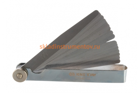 Набор щупов для проверки зазоров 0.05-1 мм, 20шт KING TONY 77340-20