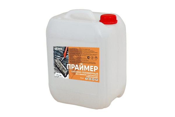 Битумно-полимерный праймер Бизон канистра 20 л 902120