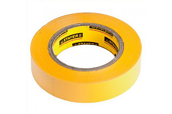 Изолента "PROFI" желтая ПВХ (15 мм х 10 м; 0.18 мм) Stayer 12292-Y-15-10