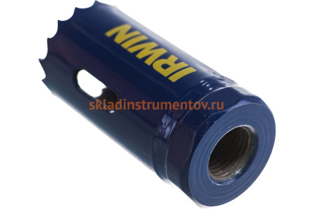 Коронка биметаллическая (27 мм) по металлу Irwin 10504170