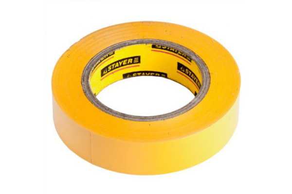 Изолента "PROFI" желтая ПВХ (15 мм х 10 м; 0.18 мм) Stayer 12292-Y-15-10