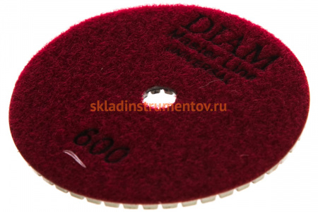 Круг алмазный гибкий шлифовальный АГШК Master Line Universal №600 (100х2.5 мм) DIAM 000640