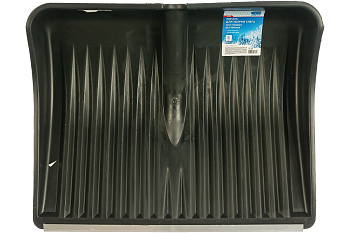 Снеговая лопата без черенка 512х408мм, морозостойкий пластик СИБРТЕХ Россия 61589