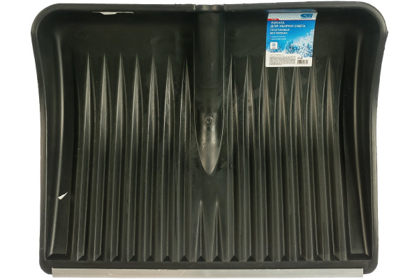 Снеговая лопата без черенка 512х408мм, морозостойкий пластик СИБРТЕХ Россия 61589