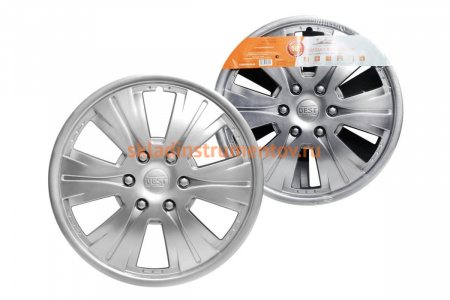 Колесные колпаки Airline 16 Бест, серебристые, 2 шт. AWCC-16-06