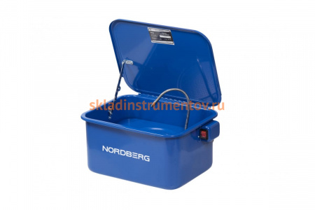 Установка для мойки деталей NORDBERG с электрическим насосом 19л NW20