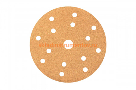 Круг шлифовальный GOLD (100 шт; 150 мм; 15 отв.; Р220) MIRKA 2361109922