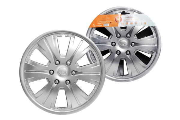 Колесные колпаки Airline 16 Бест, серебристые, 2 шт. AWCC-16-06