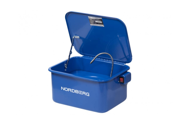 Установка для мойки деталей NORDBERG с электрическим насосом 19л NW20
