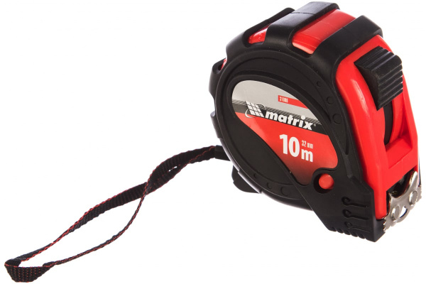 Рулетка 10 м х 32 мм Status magnet 3 fixations MATRIX 31000